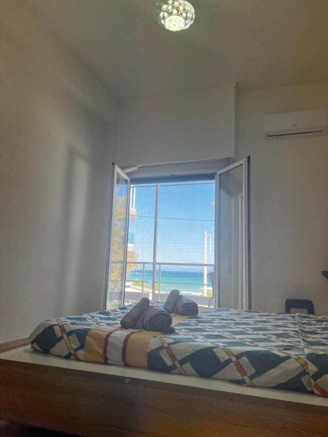 一线海景房seaview Apartment Artemida  Eksteriør billede
